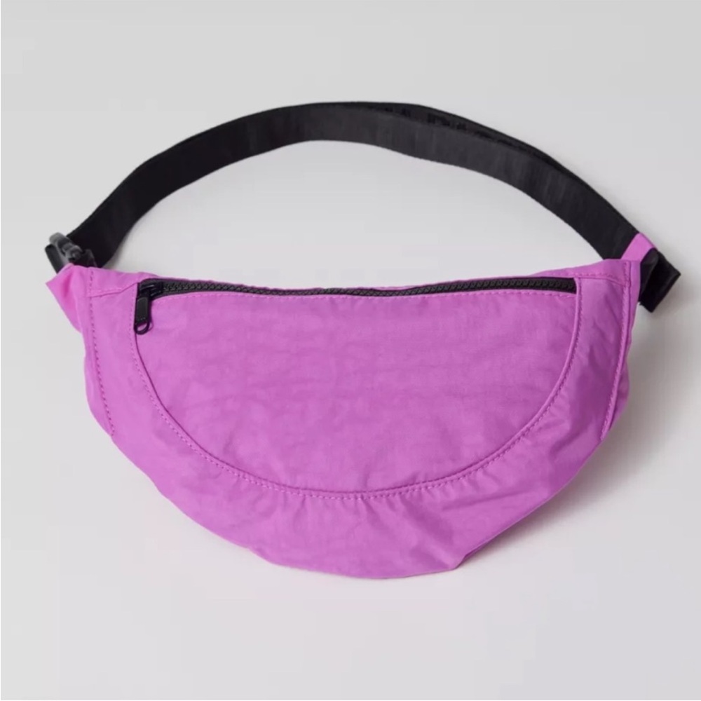 BAGGU Extra Pink Crescent Shoulder Bag New - Picture 2 of 7